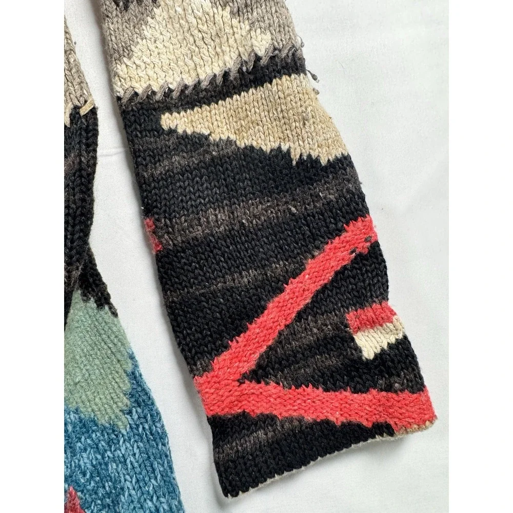 Polo Ralph Lauren Southwestern Aztec Shawl Cardigan Sweater Mens XL Country